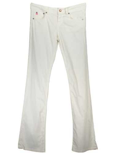 PHARD WHITE WOMEN'S TROUSERS