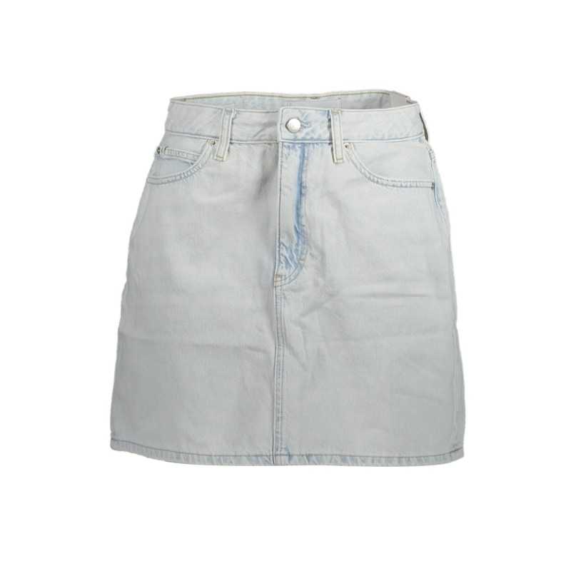 CALVIN KLEIN WOMEN'S LIGHT BLUE SHORT SKIRT