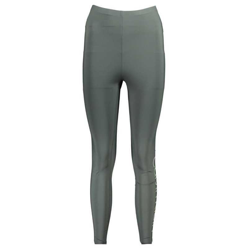 CALVIN KLEIN LEGGINGS WOMAN GREEN