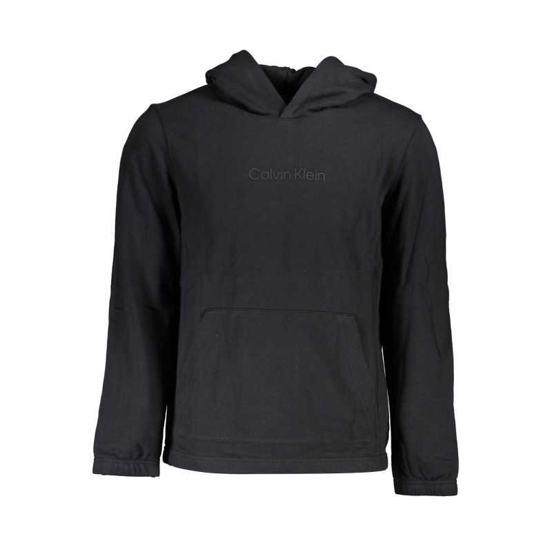 CALVIN KLEIN SWEATSHIRT WITHOUT ZIP BLACK MAN