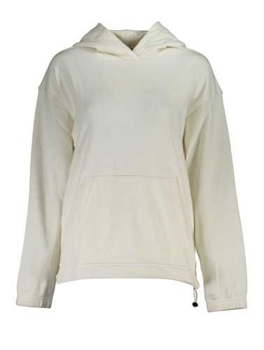 CALVIN KLEIN WOMEN'S SWEATSHIRT WITHOUT ZIP WHITE