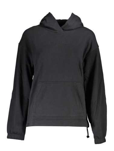 CALVIN KLEIN WOMEN'S SWEATSHIRT WITHOUT ZIP BLACK