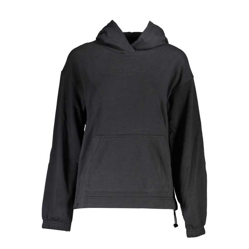 CALVIN KLEIN WOMEN'S SWEATSHIRT WITHOUT ZIP BLACK