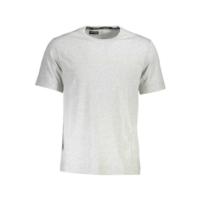 CALVIN KLEIN T-SHIRT MANICHE CORTE UOMO GRIGIO