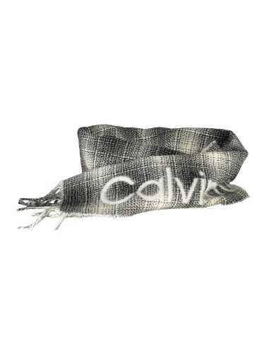 CALVIN KLEIN WHITE MEN'S SCARF