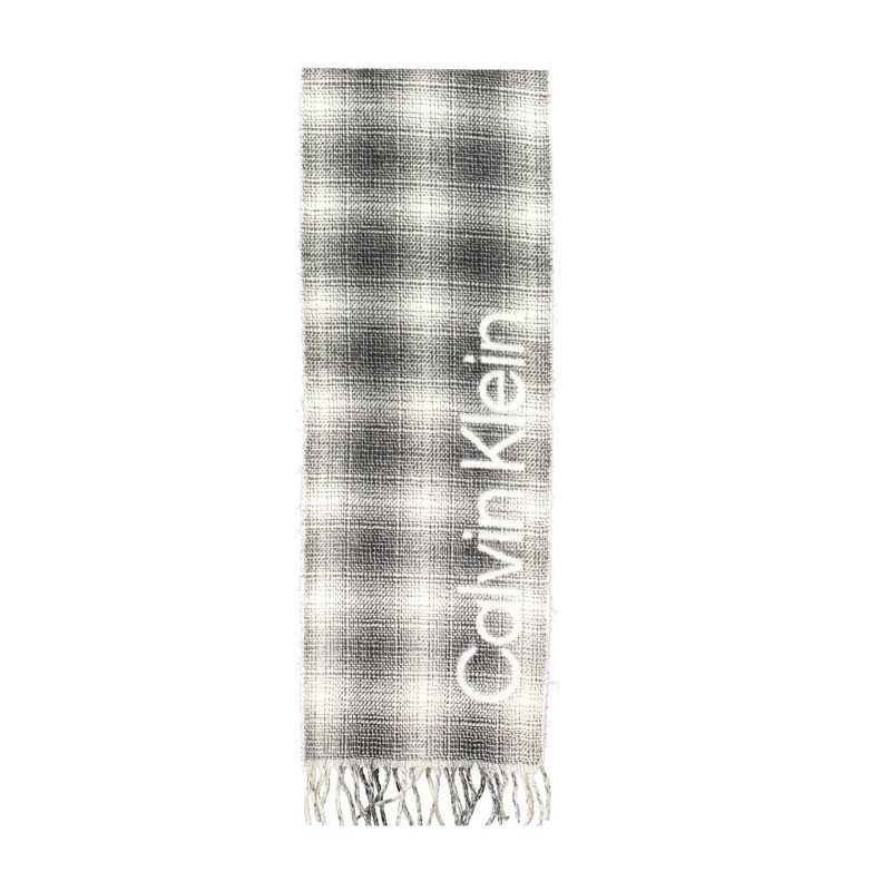 CALVIN KLEIN WHITE MEN'S SCARF