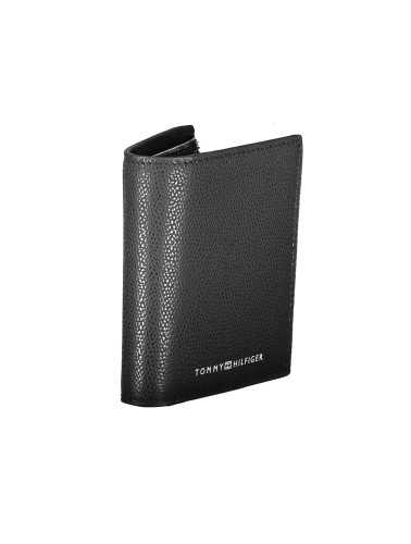 TOMMY HILFIGER BLACK MAN WALLET