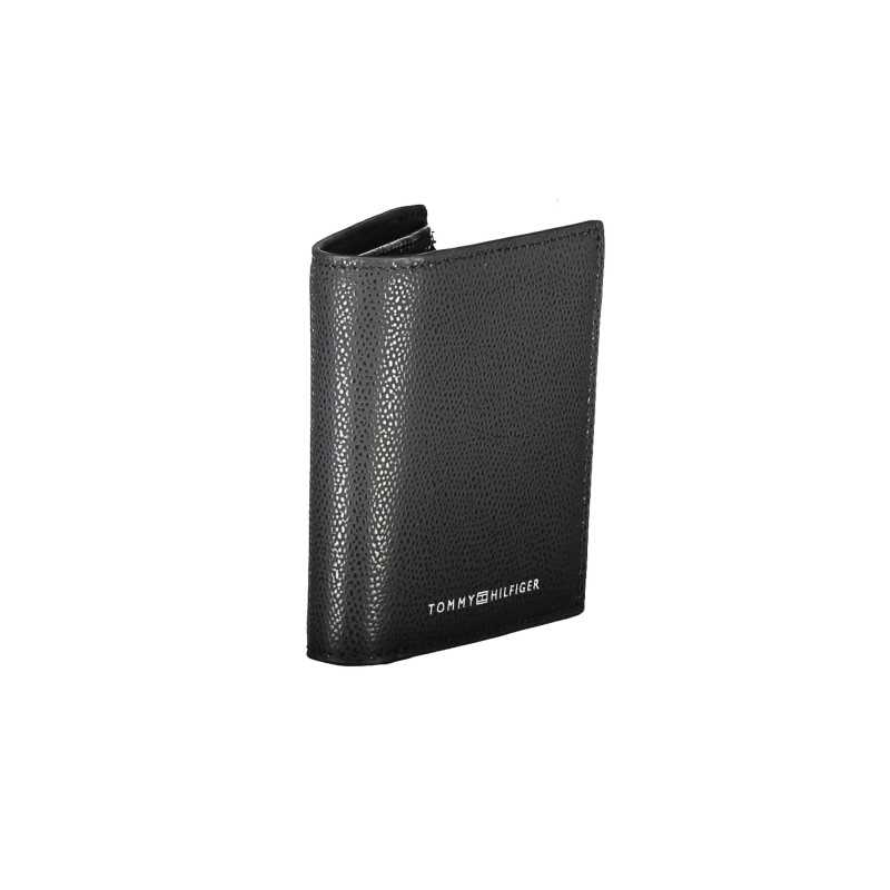 TOMMY HILFIGER BLACK MAN WALLET