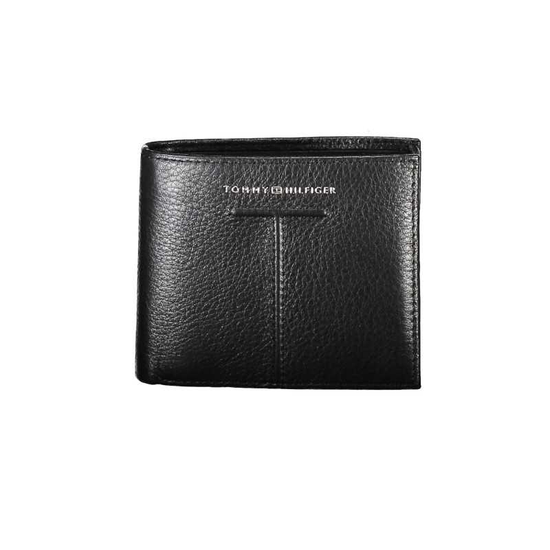 TOMMY HILFIGER BLACK MAN WALLET