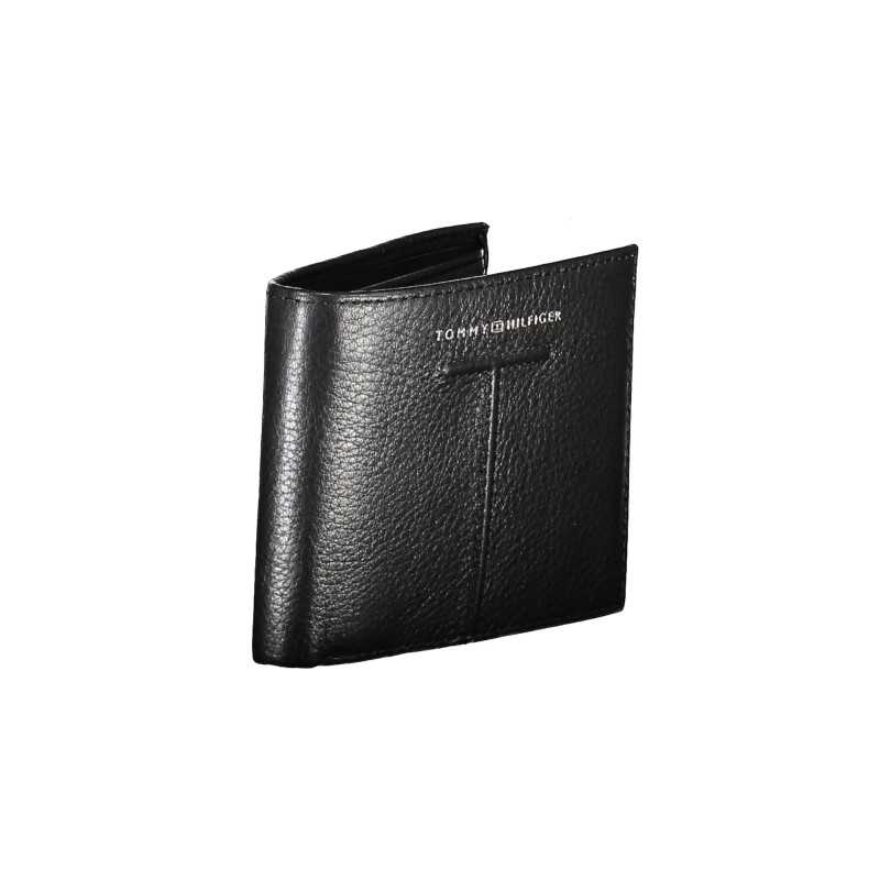 TOMMY HILFIGER BLACK MAN WALLET