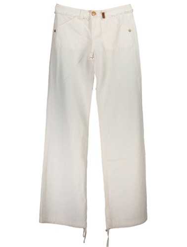 PHARD WHITE WOMEN'S TROUSERS