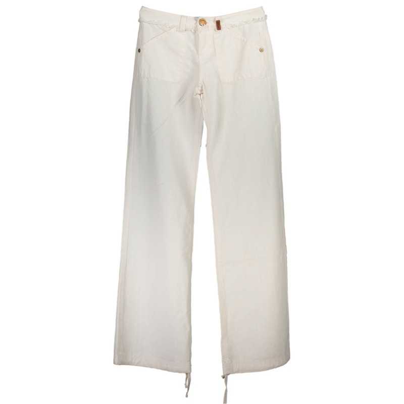 PHARD WHITE WOMEN'S TROUSERS