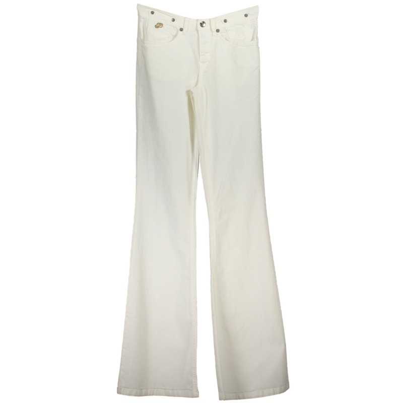 PHARD WHITE WOMEN'S TROUSERS