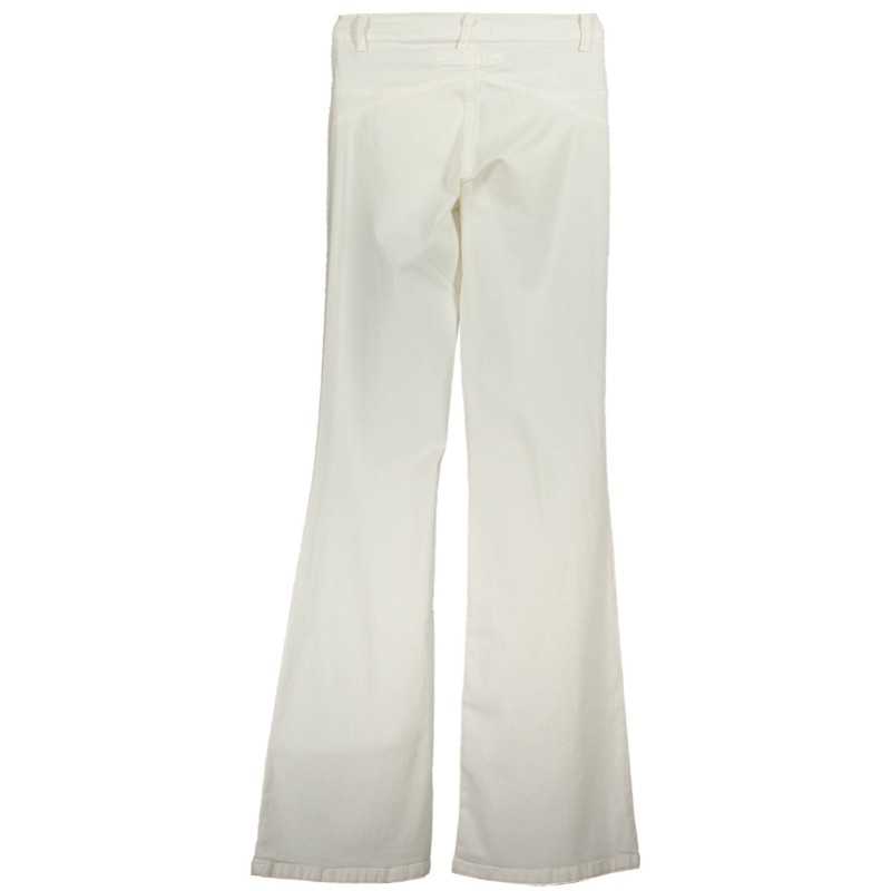 PHARD WHITE WOMEN'S TROUSERS