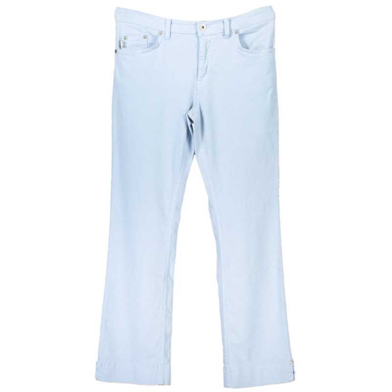 PHARD LIGHT BLUE WOMEN'S TROUSERS