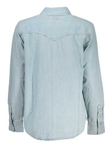 LEVI'S CAMICIA MANICHE LUNGHE DONNA AZZURRO