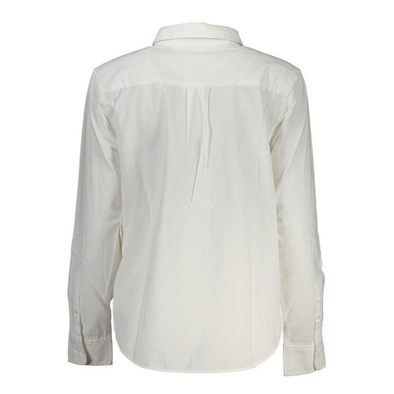 LEVI'S WHITE WOMEN'S LONG SLEEVED SHIRT