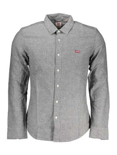 LEVI'S SHIRT LONG SLEEVE MAN GRAY