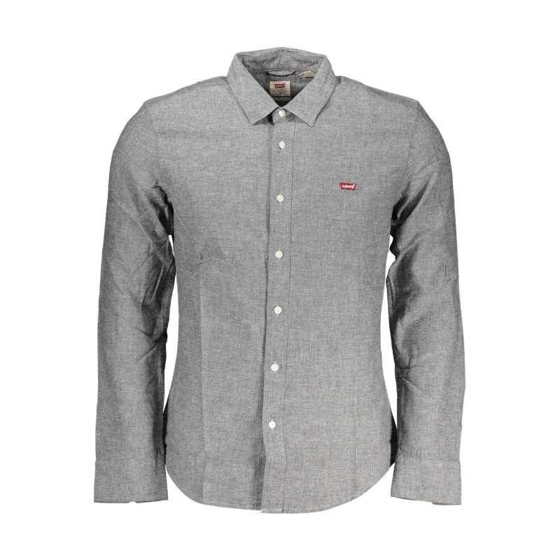 LEVI'S SHIRT LONG SLEEVE MAN GRAY