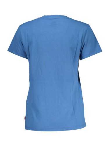 LEVI'S BLUE WOMAN SHORT SLEEVE T-SHIRT