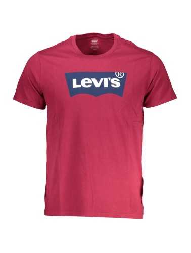 LEVI'S T-SHIRT MANICHE CORTE UOMO ROSSO