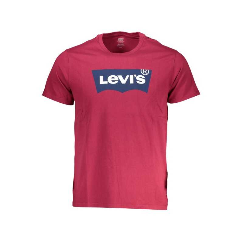 LEVI'S T-SHIRT MANICHE CORTE UOMO ROSSO