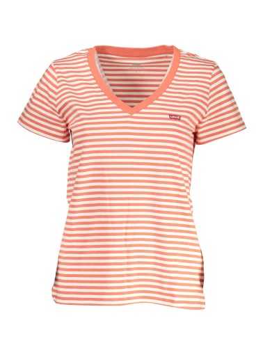 LEVI'S T-SHIRT MANICHE CORTE DONNA ROSA