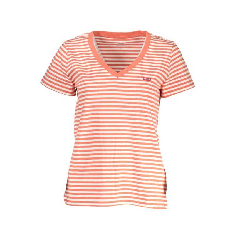 LEVI'S T-SHIRT MANICHE CORTE DONNA ROSA