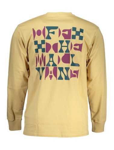 VANS T-SHIRT LONG SLEEVE MAN BEIGE