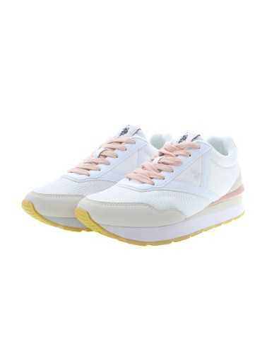 US POLO BEST PRICE WHITE WOMEN'S SPORT SHOES