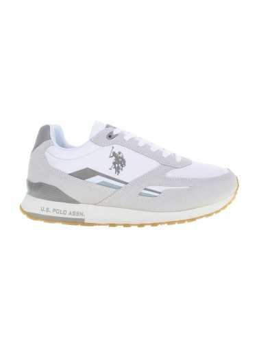 US POLO BEST PRICE WHITE MEN'S SPORT SHOES