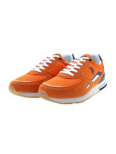 US POLO BEST PRICE ORANGE MAN SPORT SHOES