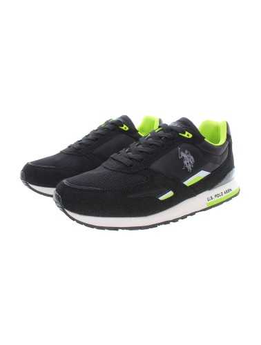 US POLO BEST PRICE BLACK MAN SPORT SHOES