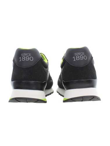 US POLO BEST PRICE BLACK MAN SPORT SHOES