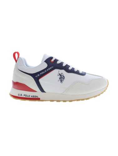 US POLO BEST PRICE WHITE MEN'S SPORT SHOES