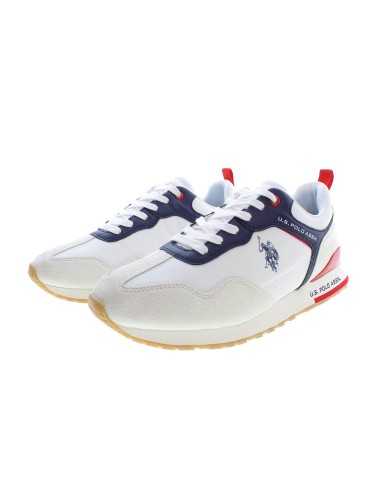 US POLO BEST PRICE WHITE MEN'S SPORT SHOES