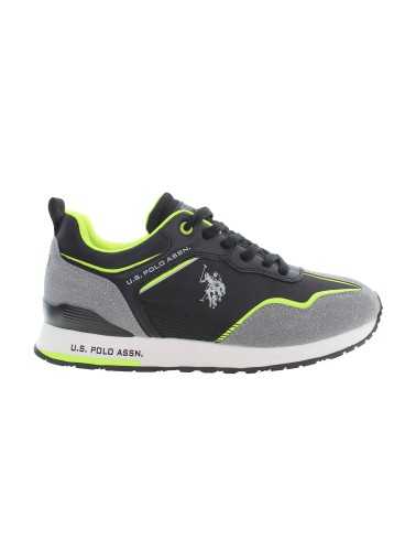 US POLO BEST PRICE BLACK MAN SPORT SHOES