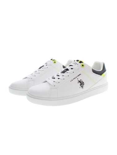 US POLO BEST PRICE WHITE MEN'S SPORT SHOES