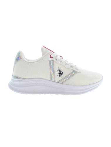 US POLO BEST PRICE WHITE WOMEN'S SPORT SHOES