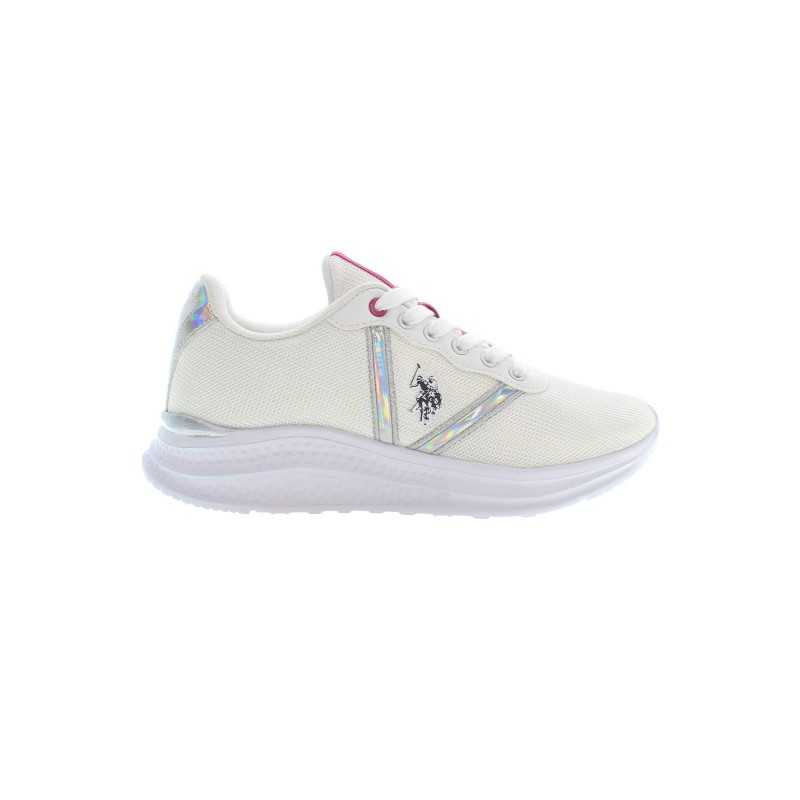 US POLO BEST PRICE WHITE WOMEN'S SPORT SHOES