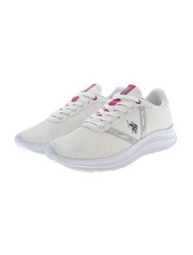 US POLO BEST PRICE WHITE WOMEN'S SPORT SHOES