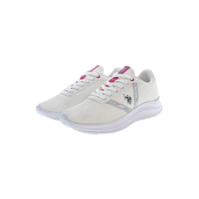 US POLO BEST PRICE WHITE WOMEN'S SPORT SHOES