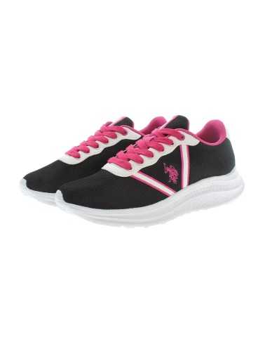 US POLO BEST PRICE BLACK WOMEN'S SPORT SHOES