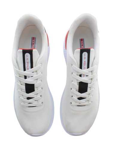 US POLO BEST PRICE WHITE MEN'S SPORT SHOES