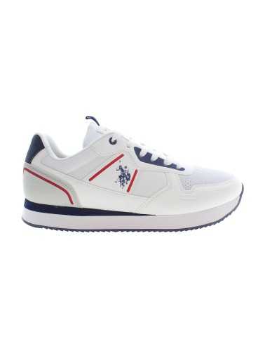 US POLO BEST PRICE WHITE MEN'S SPORT SHOES