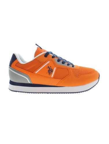 US POLO BEST PRICE ORANGE MAN SPORT SHOES