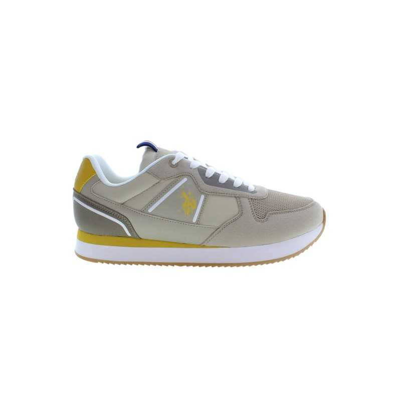 U.S. POLO BEST PRICE SNEAKERS UOMO BEIGE