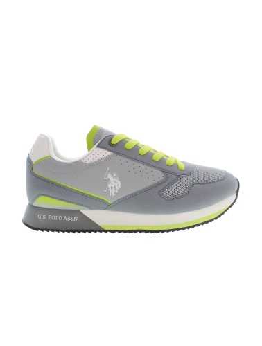 US POLO BEST PRICE GRAY MAN SPORT SHOES