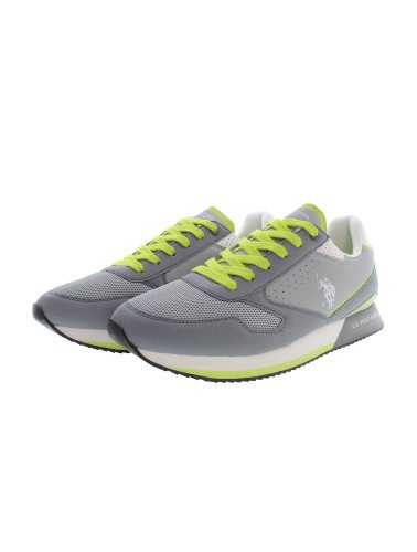 US POLO BEST PRICE GRAY MAN SPORT SHOES