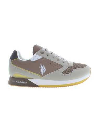 US POLO BEST PRICE BEIGE MAN SPORT SHOES